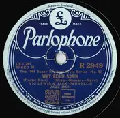 Vic Lewis And Jack Parnell's Jazz Men - Why Begin Again (Pastel Blue) / Sugar