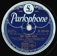 Vic Lewis And Jack Parnell's Jazz Men - Why Begin Again (Pastel Blue) / Sugar