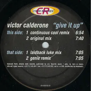 Victor Calderone - Give It Up