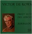 LP - Victor De Kowa - Freut Euch Des Lebens - Nekrolog