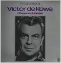 LP - Victor de Kowa - Lieder & Chansons