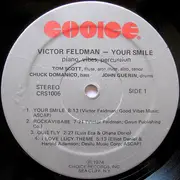 LP - Victor Feldman Featuring Tom Scott - Your Smile