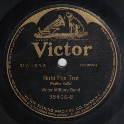 Victor Military Band - Do The Funny Fox Trot / Bubi Fox Trot