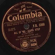 Victor Silvester and His Ballroom Orchestra - All Of Me / Peg O' My Heart
