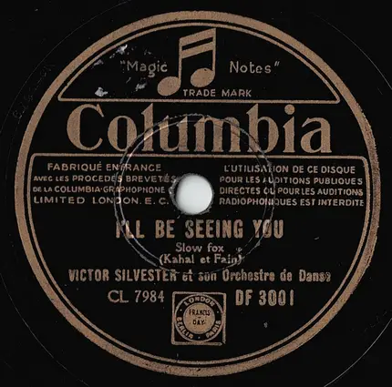 Victor Silvester and His Ballroom Orchestra - Take The "A" Train / I'll Be Seeing You