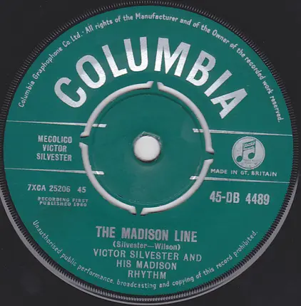 Victor Silvester And His Madison Rhythm - Madison Special / The Madison Line