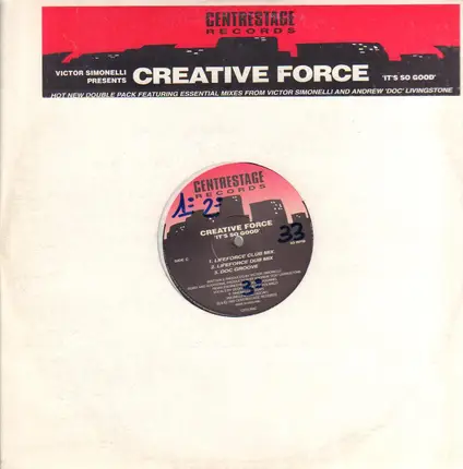 Victor Simonelli Presents Creative Force - It's So Good