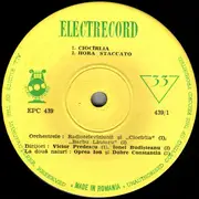 7inch Vinyl Single - Victor Predescu / Ionel Budișteanu - Muzică Populară Românească