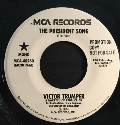Victor Trumper - The President Song