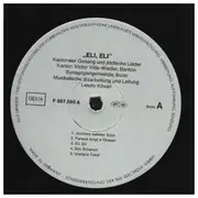 LP - Victor Vida-Wieder - 'Eli, Eli!' Kantoraler Gesang und jiddische Lieder.