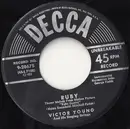 7inch Vinyl Single - Victor Young And His Singing Strings - The Song From Moulin Rouge / Moulin Rouge / Ruby