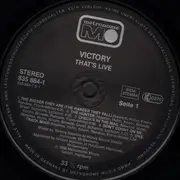 LP - Victory - That's Live