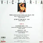 12inch Vinyl Single - Victoria - This Love Is Not For Sale