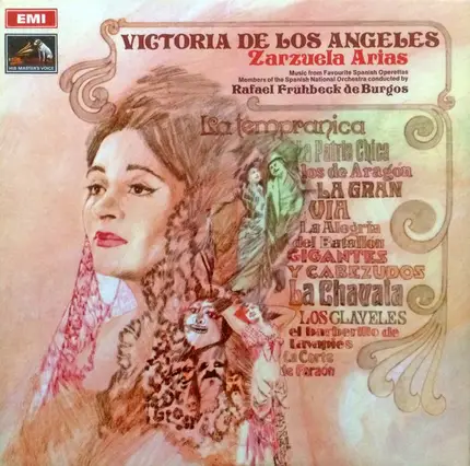 Victoria De Los Angeles , Orquesta Nacional De España , Rafael Frühbeck De Burgos - Zarzuela Arias