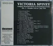CD - Victoria Spivey - Complete Recorded Works In Chronological Order Vol. 3 (1 October 1929 To 7 July 1936)
