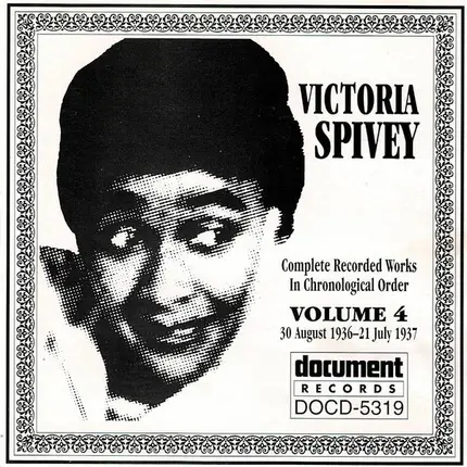 Victoria Spivey - Complete Recorded Works In Chronological Order Volume 4 (30 August 1936-21 July 1937)