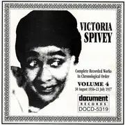 CD - Victoria Spivey - Complete Recorded Works In Chronological Order Volume 4 (30 August 1936-21 July 1937)