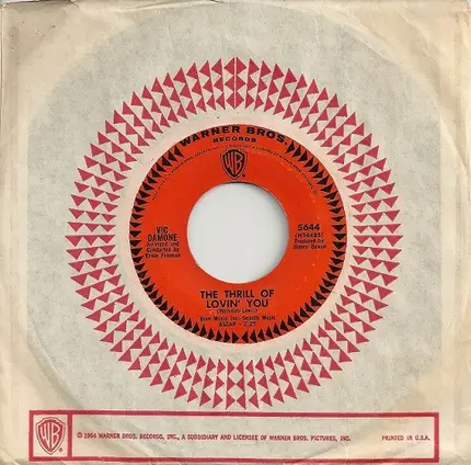 Vic Damone - Why Don't You Believe Me / The Thrill Of Lovin' You