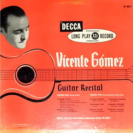 Vicente Gomez - Francisco Callejo - Federico Moreno Torroba - Fernando Sor - Spanish Guitar Recital Vol.1 And 2