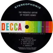LP - Vicente Gomez - The Versatile Guitar of Vicente Gomez