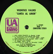 LP - Vicentico Valdés - Canta Al Amor