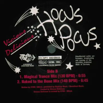 Vicious Delicious - Hocus Pocus