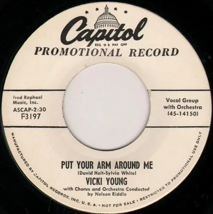 Vicki Young - Put Your Arm Around Me / I Can't Get You Off My Mind