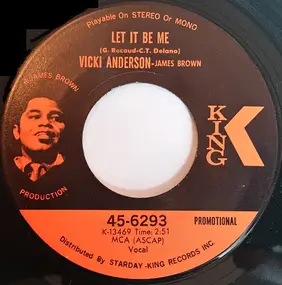 Vicki Anderson - Let It Be Me