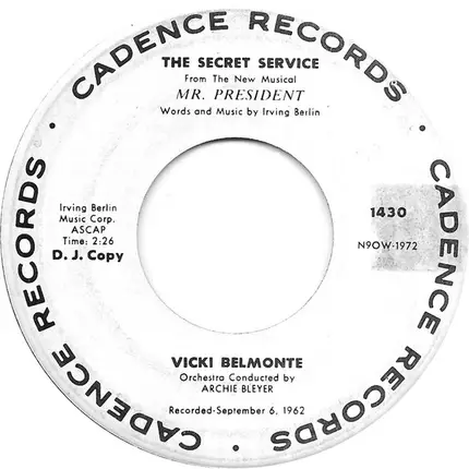 Vicki Belmonte - The Secret Service