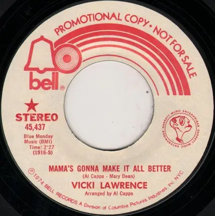 Vicki Lawrence - Mama's Gonna Make It All Better