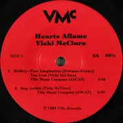 7inch Vinyl Single - Vicki McClure - Hearts Aflame