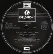 12inch Vinyl Single - Vicki Morgan - Always On My Mind