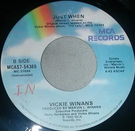 Vickie Winans - Just When