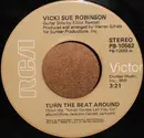 7'' - Vicki Sue Robinson - Turn The Beat Around / Lack Of Respect - Mode Beige Center Colored Label
