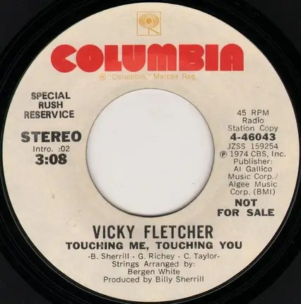 Vicky Fletcher - Touching Me, Touching You