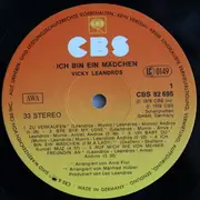 LP - Vicky Leandros - Ich Bin Ein Mädchen - Gatefold