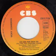 7inch Vinyl Single - Vicky Leandros - Ich Bin Für Dich Da