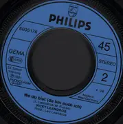 7inch Vinyl Single - Vicky Leandros - Ich Weiß, Daß Liebe Lebt (Love's Alive)