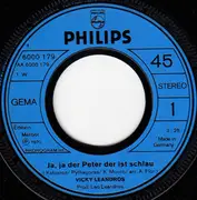 7inch Vinyl Single - Vicky Leandros - Ja, Ja Der Peter Der Ist Schlau