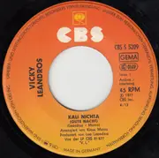 7inch Vinyl Single - Vicky Leandros - Kali Nichta (Gute Nacht)