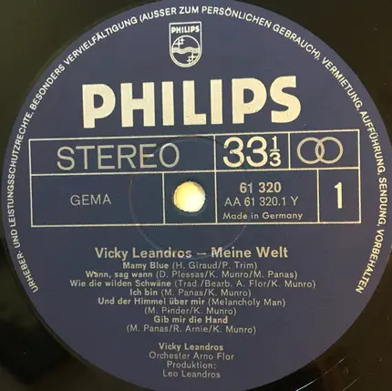 Vicky Leandros - Meine Welt