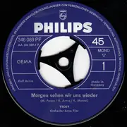 7inch Vinyl Single - Vicky Leandros - Morgen Sehen Wir Uns Wieder / Gib Mir Die Hand