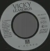 7inch Vinyl Single - Vicky Leandros - S'agapo