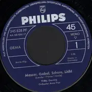 7'' - Vicky Leandros - Messer, Gabel, Schere, Licht / Wann Wird Das Sein, Dream Boy