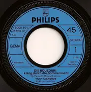 7'' - Vicky Leandros - Die Bouzouki Klang Durch Die Sommernacht