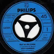 7'' - Vicky Leandros - Rot Ist Die Liebe
