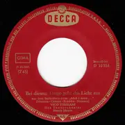 7inch Vinyl Single - Vico Torriani - Bei Diesem Tango Geht Das Licht Aus