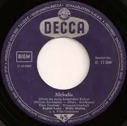 7inch Vinyl Single - Vico Torriani - Du Schwarzer Zigeuner