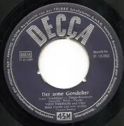 7inch Vinyl Single - Vico Torriani - Wie Schade, Daß Venedig Noch So Weit Ist / Der Arme Gondolier