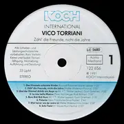 LP - Vico Torriani - Zähl' Die Freunde, Nicht Die Jahre